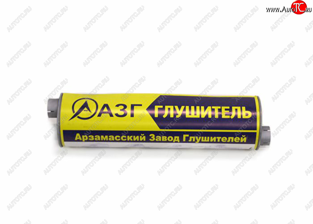 2 999 р. Глушитель ГАЗ-3302,3221,2705 дв.ЗМЗ.402,405,406,ГАЗ-560 труба 66мм АЗГ АЗГ 33078-1201010  с доставкой в г. Вологда