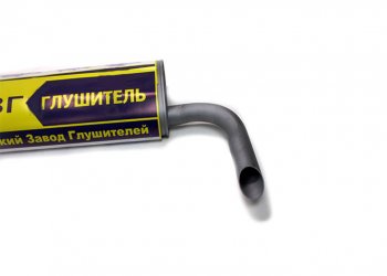 5 999 р. Глушитель ГАЗ-3302 дв.УМЗ ЕВРО-3,4 длинный с фланцем выход боковой АЗГ АЗГ 330202-1201008-41  с доставкой в г. Вологда. Увеличить фотографию 2