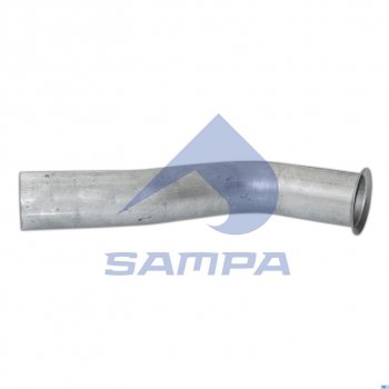 Труба выхлопная глушителя MAN TGA передняя SAMPA SAMPA 021.299