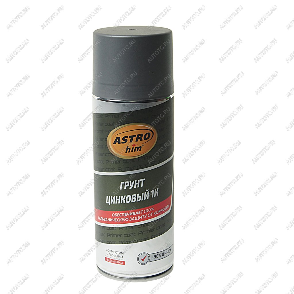 679 р. Грунт цинковый 1К 520мл аэрозоль ASTROHIM ASTROHIM ac636  с доставкой в г. Вологда