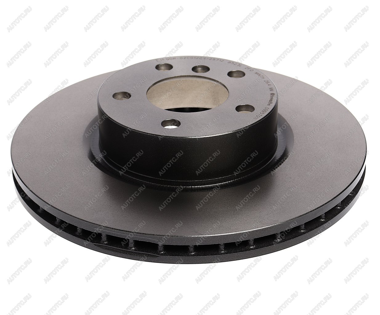8 999 р. Диск тормозной BMW X3 (F25) передний (1шт.) BREMBO BREMBO 09b57011  с доставкой в г. Вологда