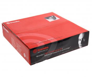 8 999 р. Диск тормозной BMW X3 (F25) передний (1шт.) BREMBO BREMBO 09b57011  с доставкой в г. Вологда. Увеличить фотографию 3