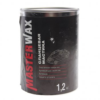 Антикор для наружных поверхностей мастика сланцевая 1.2кг MASTERWAX MASTERWAX mw010301