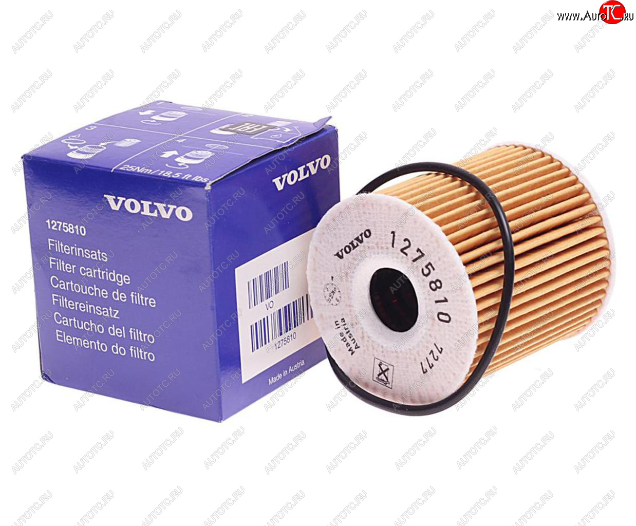 1 329 р. Фильтр масляный VOLVO OE VOLVO 1275810  с доставкой в г. Вологда