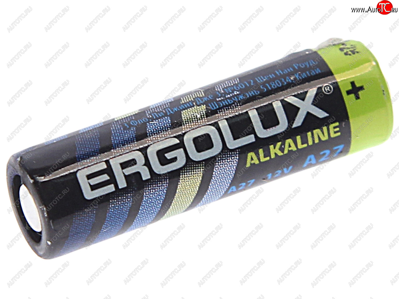 53 р. Батарейка A27 12V (пульт сигнализации) блистер 5шт. (цена за 1шт.) Alkaline ERGOLUX ERGOLUX a27-bp5  с доставкой в г. Вологда