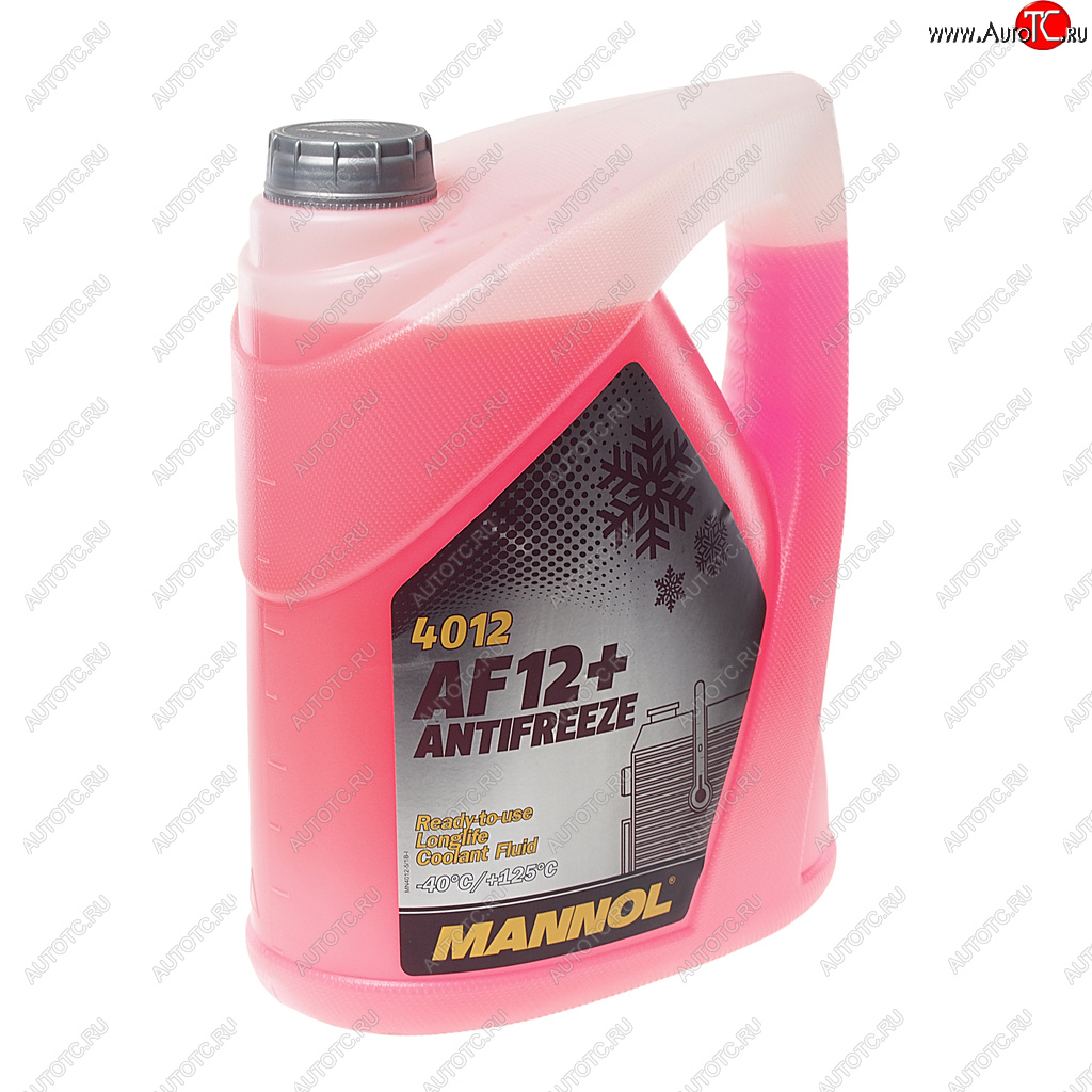1 489 р. Антифриз красный -40C 5л AF12+ Long Life OAT 4012 MANNOL MANNOL 2039  с доставкой в г. Вологда