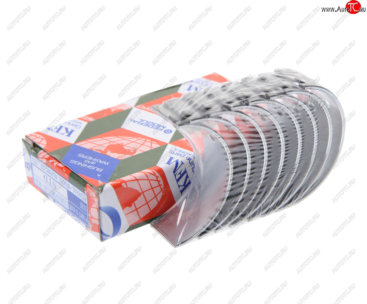 1 079 р. Вкладыши DAEWOO Nexia (95-) шатунные d+0.00 комплект (8шт.) KFM KFM 93742707  с доставкой в г. Вологда