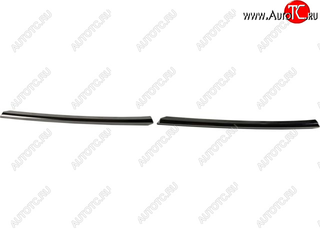 1 149 р. Молдинги решетки радиатора (пр-во Италия) BODYPARTS  Renault Fluence (2012-2016) рестайлинг (хром)  с доставкой в г. Вологда