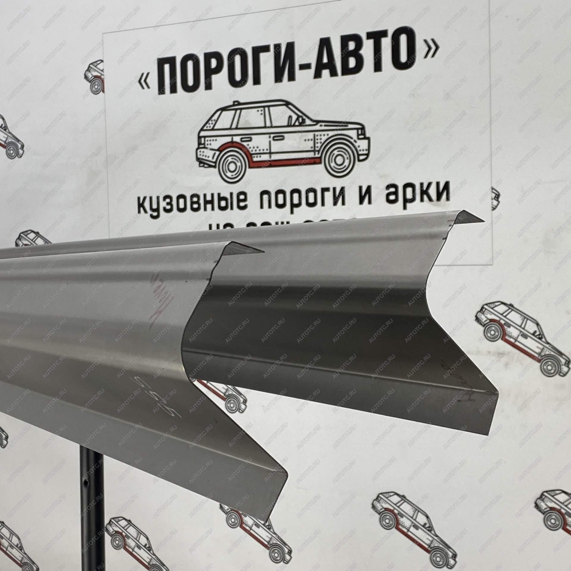 1 989 р. Правый ремонтный порог (полупрофиль) Пороги-Авто Great Wall Hover H5 (2010-2017) (холоднокатаная сталь 1 мм)  с доставкой в г. Вологда
