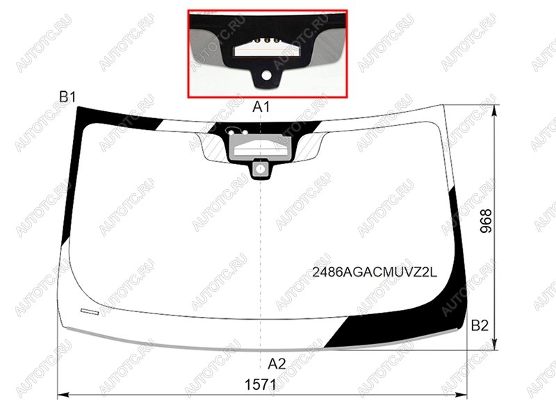 27 999 р. Стекло лобовое (Три камеры Датчик дождя Проекция Молдинг 5D LBK) BMW 6-Series Gran Turismo 20- FUYAO 2486AGACMUVZ2L  с доставкой в г. Вологда