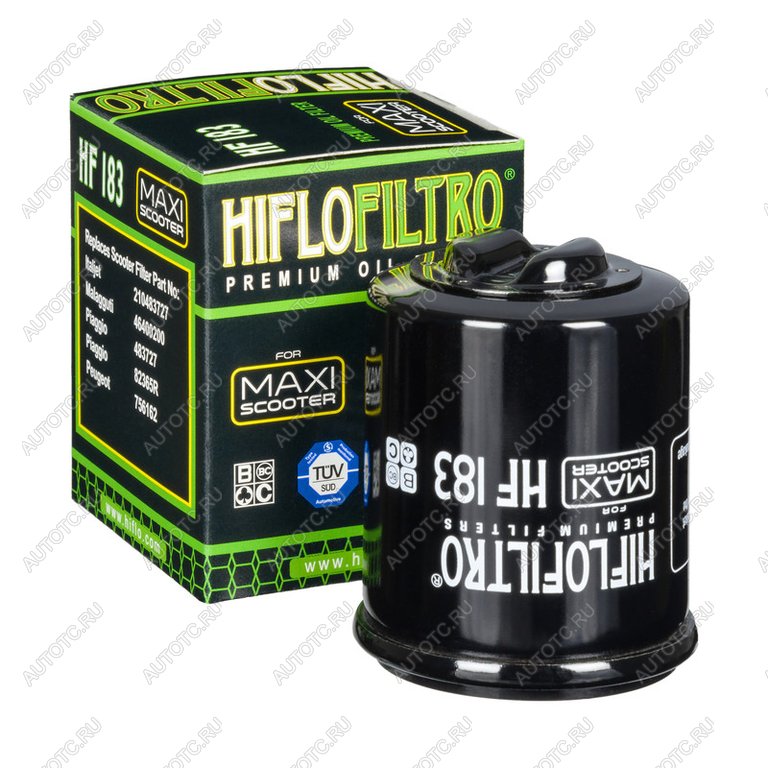 679 р. Фильтр масляный мото SCOOTER HIFLO FILTRO HIFLO FILTRO hf183  с доставкой в г. Вологда
