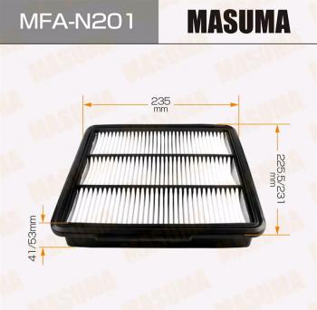 Фильтр воздушный INFINITI M45 MASUMA MASUMA mfa-n201