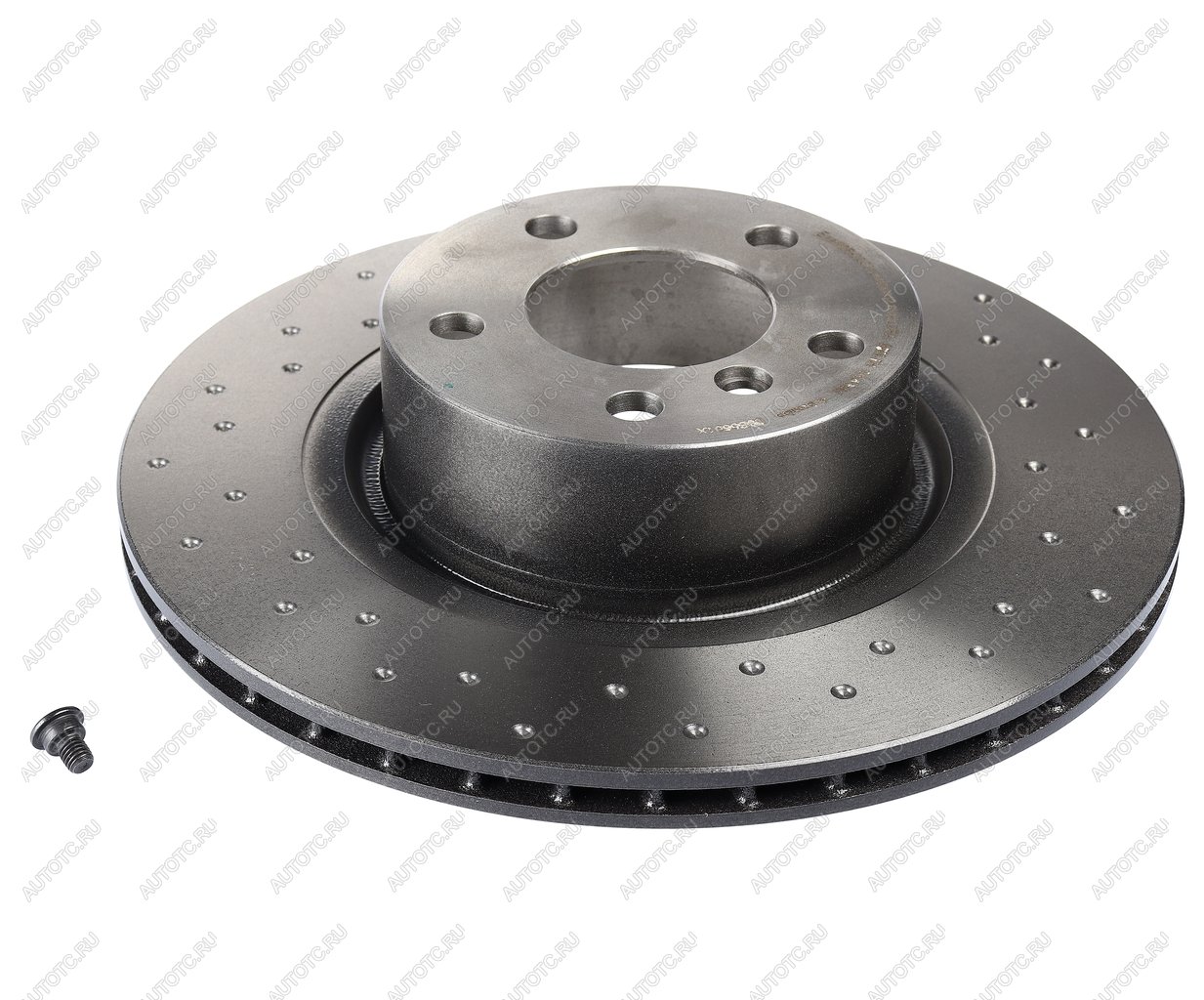 9 599 р. Диск тормозной BMW X3 (F25),X4 (F26) задний (перфорированный) (1шт.) BREMBO BREMBO 09b5691x  с доставкой в г. Вологда