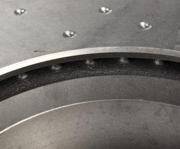 9 599 р. Диск тормозной BMW X3 (F25),X4 (F26) задний (перфорированный) (1шт.) BREMBO BREMBO 09b5691x  с доставкой в г. Вологда. Увеличить фотографию 5