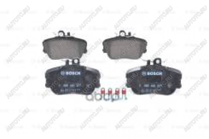 3 399 р. Колодки тормозные передние (4шт.) BOSCH Mercedes-Benz C-Class W202 дорестайлинг седан (1993-1997)  с доставкой в г. Вологда