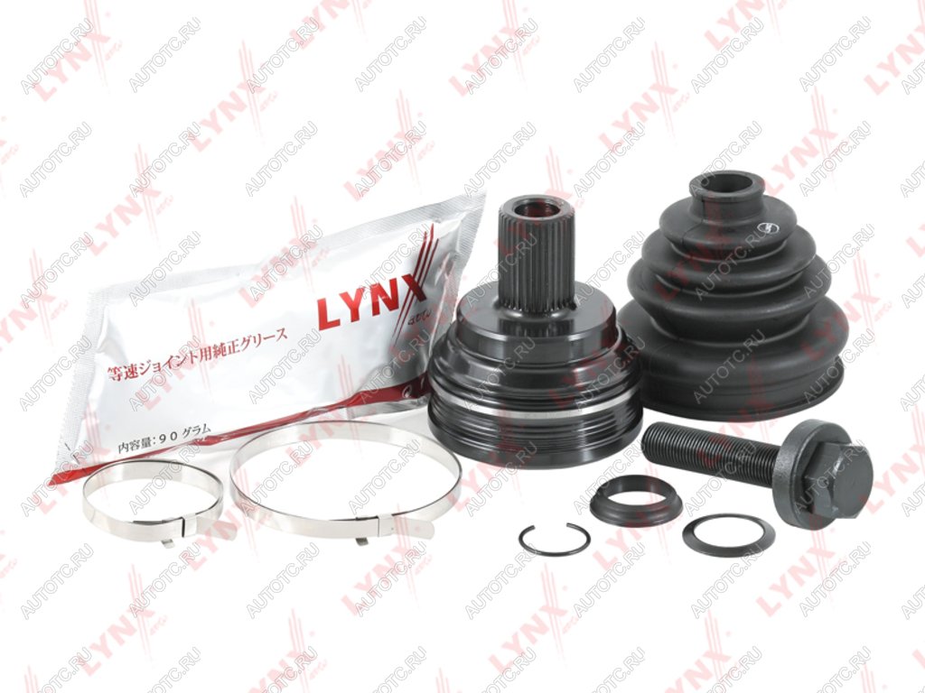 5 399 р. ШРУС наружный VW Passat (06-),Tiguan (08-) AUDI Q3 (12-) SKODA Yeti (10-) комплект LYNX LYNX co8009  с доставкой в г. Вологда