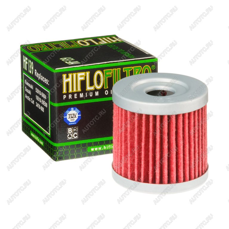 449 р. Фильтр масляный мото SUZUKI HIFLO FILTRO HIFLO FILTRO hf139  с доставкой в г. Вологда