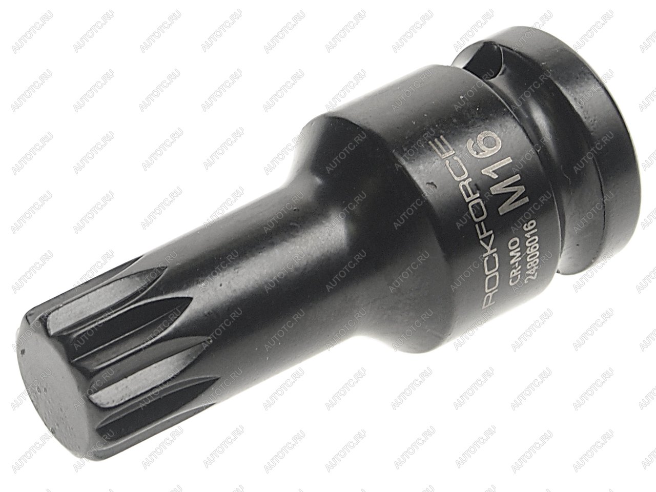 399 р. Бита-головка 12 SPLINE M16 ударная ROCKFORCE ROCKFORCE rf-24806016  с доставкой в г. Вологда