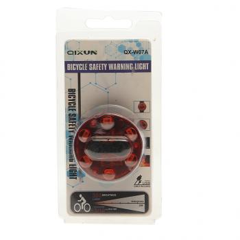 499 р. Фонарь велосипедный задний USB кабель с аккумулятором 3 функции Led RAPIDO RAPIDO qx-w07a  с доставкой в г. Вологда. Увеличить фотографию 3