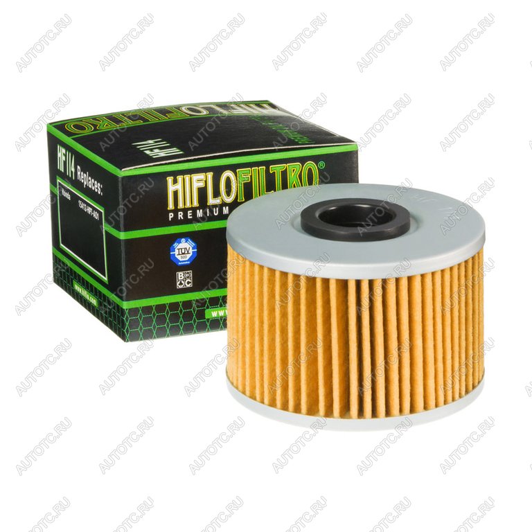 899 р. Фильтр масляный мото HONDA HIFLO FILTRO HIFLO FILTRO hf114  с доставкой в г. Вологда