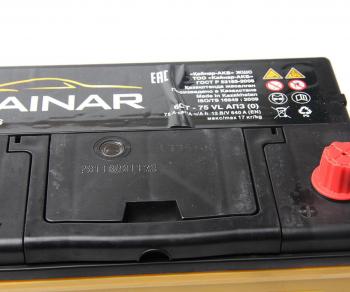 9 499 р. Аккумулятор KAINAR Asia 75Ач обратная полярность KAINAR 6ст75(0) 85d26l  с доставкой в г. Вологда. Увеличить фотографию 2