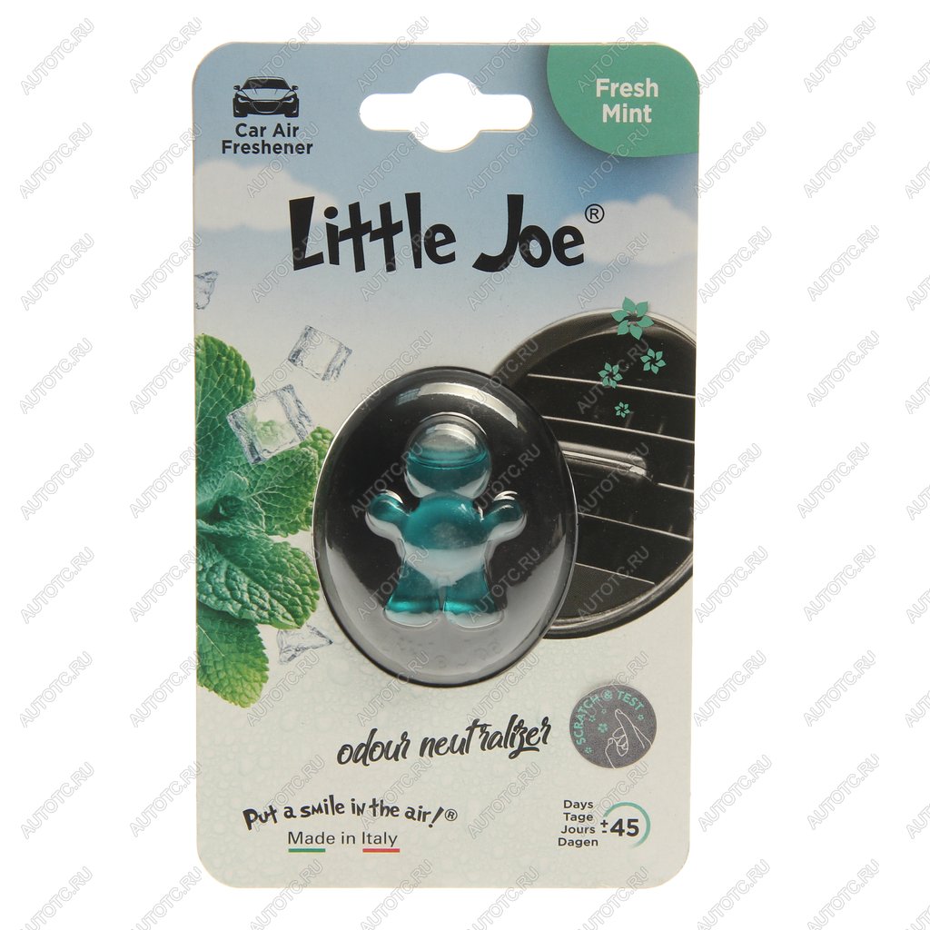 294 р. Ароматизатор на дефлектор мембранный (Мята) Little Joe Membrane DRIVE INT DRIVE INT em0808  с доставкой в г. Вологда