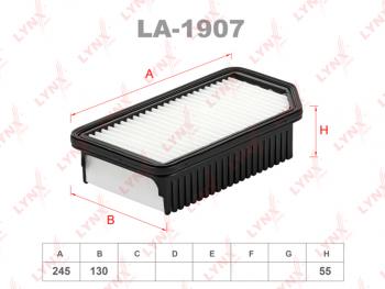 Фильтр воздушный KIA Soul (09-) LYNX LYNX la1907