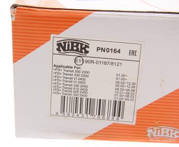 3 299 р. Колодки тормозные передние (4шт.) NIBK Ford Transit цельнометаллический фургон дорестайлинг (2000-2006)  с доставкой в г. Вологда. Увеличить фотографию 4