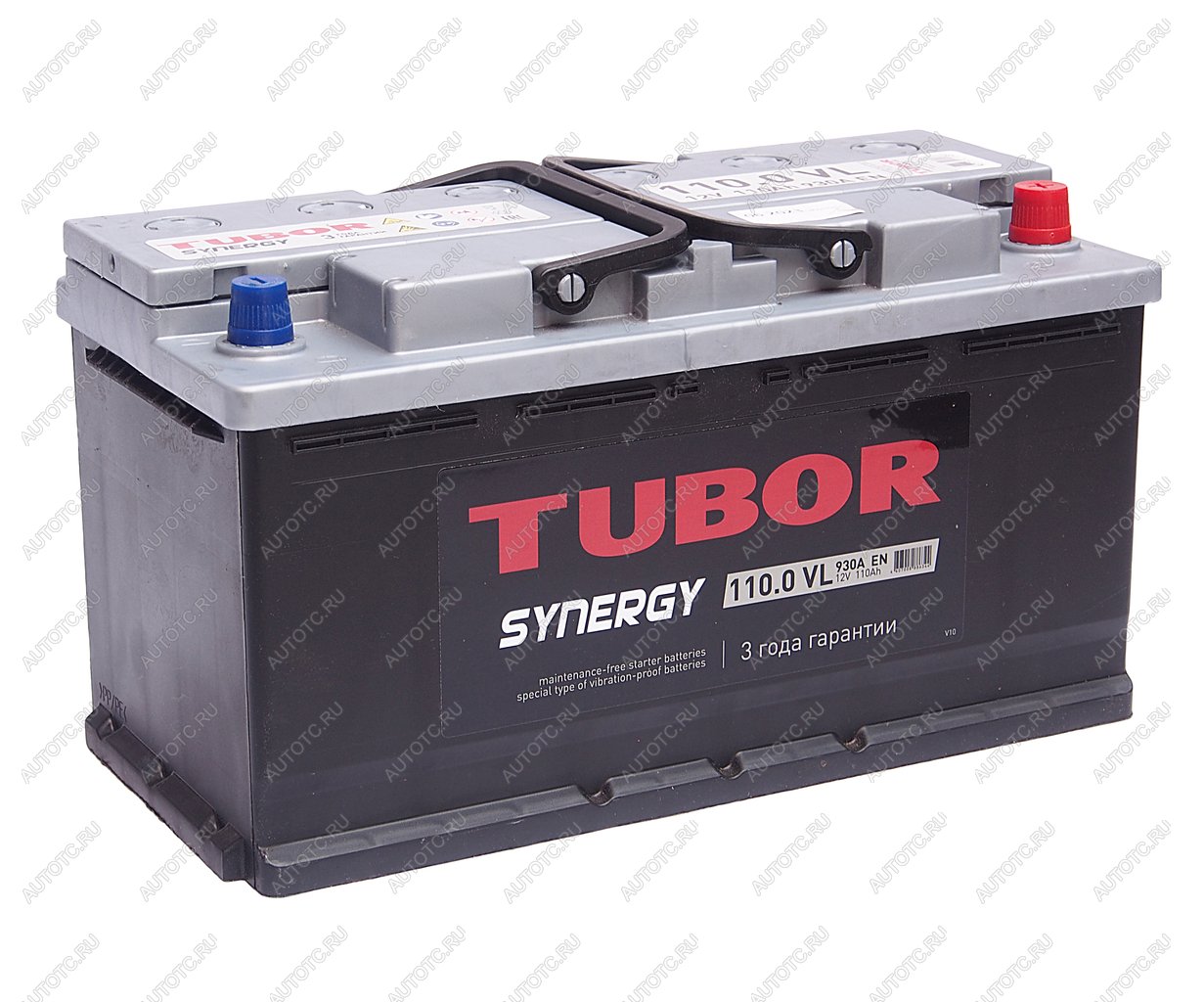 16 649 р. Аккумулятор TUBOR Synergy 110Ач обратная полярность TUBOR 6ст110(0)  с доставкой в г. Вологда