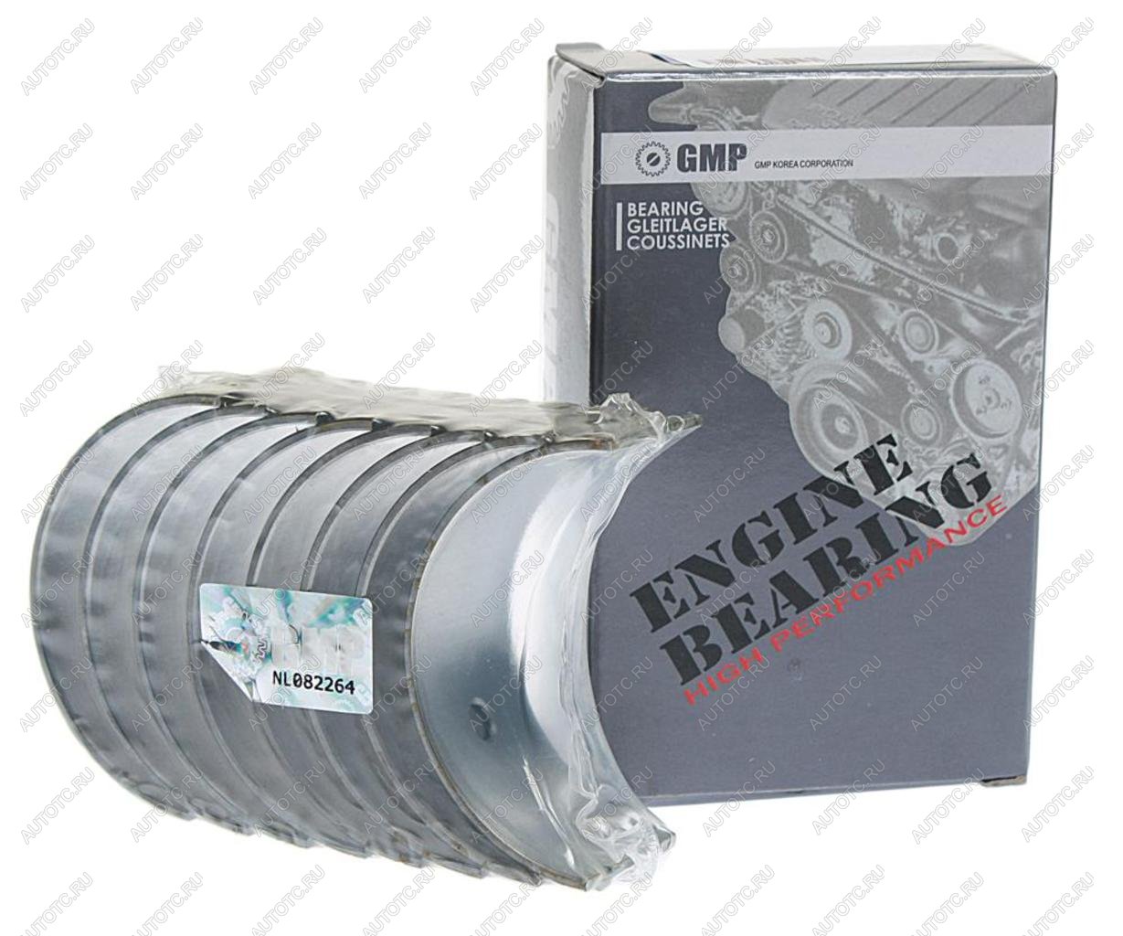 2 199 р. Вкладыши HYUNDAI HD65,72,78,County дв.D4DB,D4DD шатунные d+0.00 комплект (8шт.) GMP GMP 23060-45500  с доставкой в г. Вологда