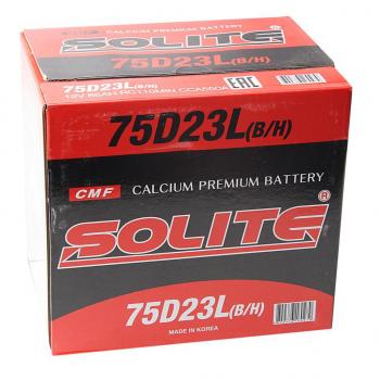 11 749 р. Аккумулятор SOLITE 65Ач обратная полярность нижнее крепление SOLITE 6ст65(0) 75d23l  с доставкой в г. Вологда. Увеличить фотографию 2