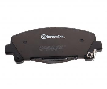 5 199 р. Колодки тормозные передние (4шт.) BREMBO Honda Accord 9 CR седан дорестайлинг (2013-2016)  с доставкой в г. Вологда. Увеличить фотографию 4