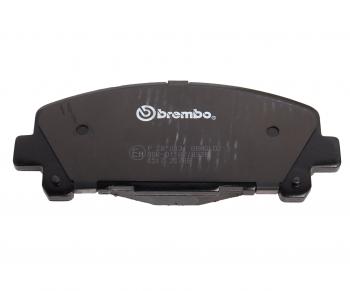 5 199 р. Колодки тормозные передние (4шт.) BREMBO Honda Accord 9 CR седан дорестайлинг (2013-2016)  с доставкой в г. Вологда. Увеличить фотографию 3