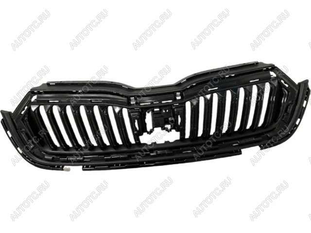 3 589 р. Решетка радиатора (пр-во Китай) BODYPARTS Skoda Octavia A8 универсал (2019-2022) (без молдинга)  с доставкой в г. Вологда