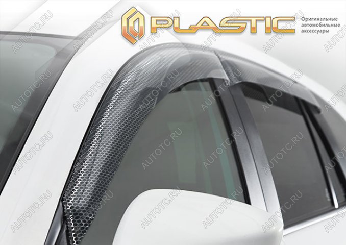2 199 р. Дефлектор окон CA-Plastic  Toyota Yaris Cross  XP210 (2020-2023) дорестайлинг (Серия Art графит)  с доставкой в г. Вологда
