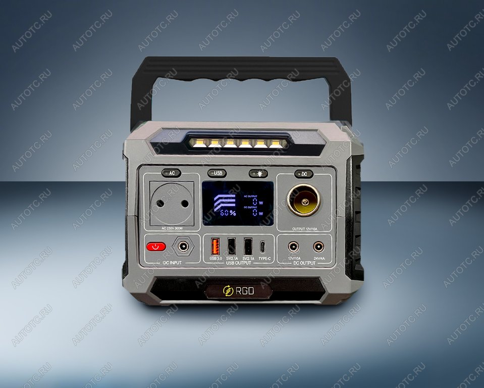 32 999 р. Электростанция портативная 220V 300Вт 78000мАч RGD RGD 300  с доставкой в г. Вологда