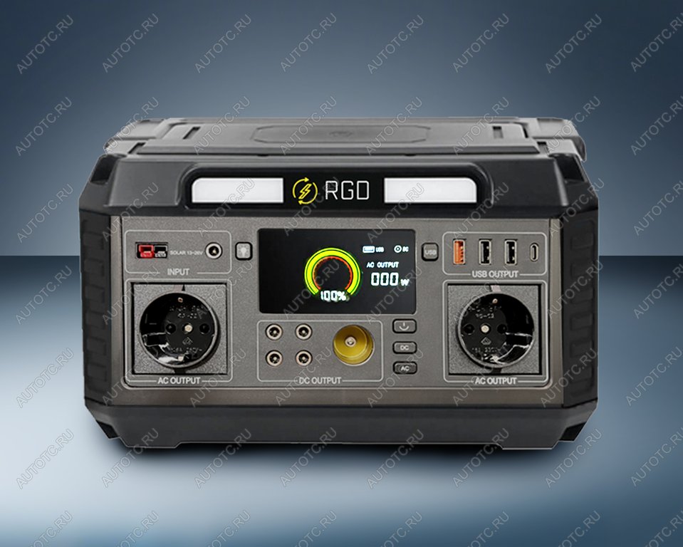 54 699 р. Электростанция портативная 220V 600Вт 140400мАч RGD RGD 600  с доставкой в г. Вологда