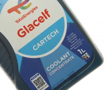 989 р. Антифриз сине-зеленый 1л Glacelf Cartech TOTAL TOTAL 229956  с доставкой в г. Вологда. Увеличить фотографию 2