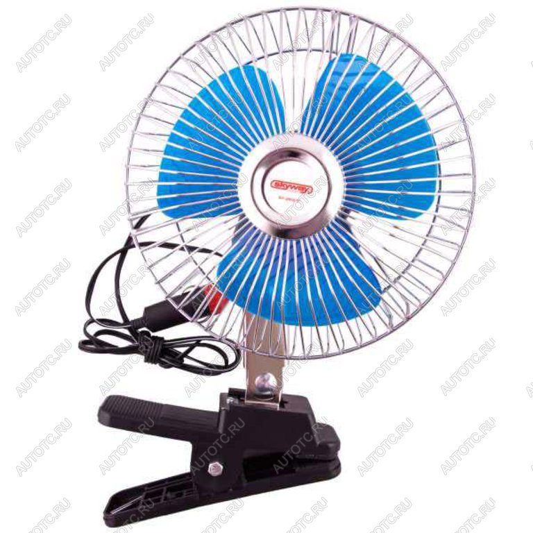 1 199 р. Вентилятор в салон 24V 8 (с решеткой металл) 21см SKYWAY SKYWAY s01901010  с доставкой в г. Вологда