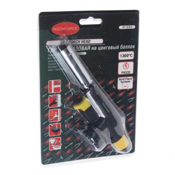 Горелка газовая под цанговый баллон с пьезоподжигом ROCKFORCE ROCKFORCE rf-162gb ROCKFORCE rf-162gb