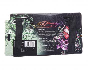 70 р. Держатель CD-дисков LOVE KILLS SLOWLY на козырек (10 дисков) ED HARDY ED HARDY eh-00119  с доставкой в г. Вологда. Увеличить фотографию 5