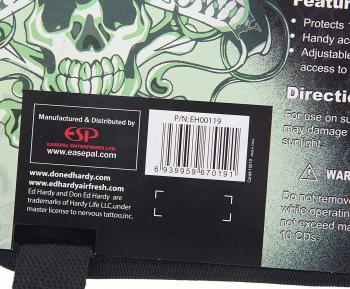 70 р. Держатель CD-дисков LOVE KILLS SLOWLY на козырек (10 дисков) ED HARDY ED HARDY eh-00119  с доставкой в г. Вологда. Увеличить фотографию 6