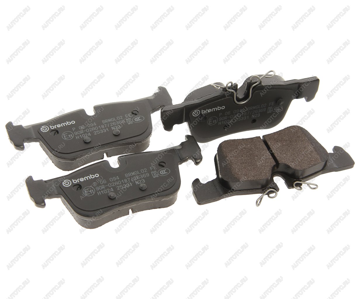 7 549 р. Колодки тормозные задние (4шт.) BREMBO BMW X1 F48 дорестайлинг (2015-2019)  с доставкой в г. Вологда