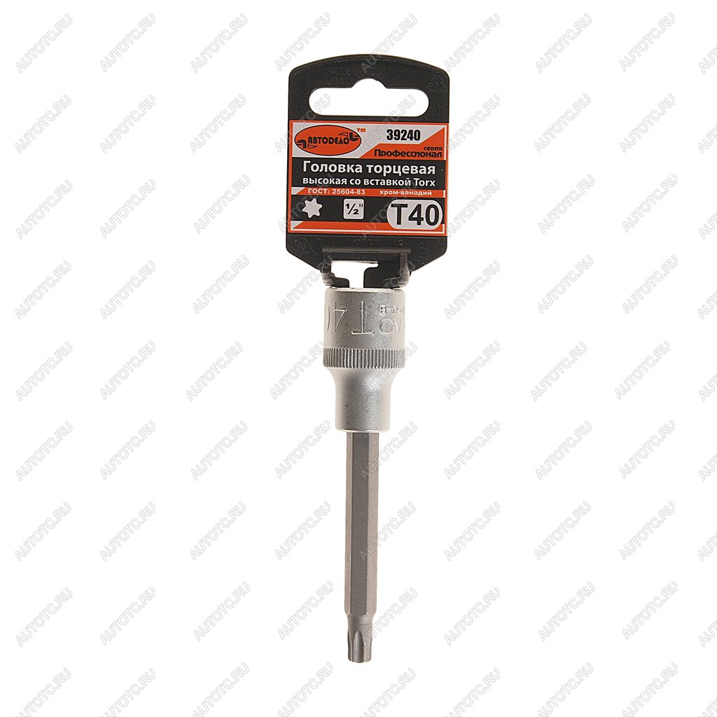 299 р. Бита-головка 12 TORX T40х100мм АВТОДЕЛО АВТОДЕЛО 39240  с доставкой в г. Вологда