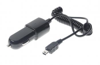 Устройство зарядное в прикуриватель 12V 1A встроенный кабель mini USB PARTNER PARTNER prt-028252