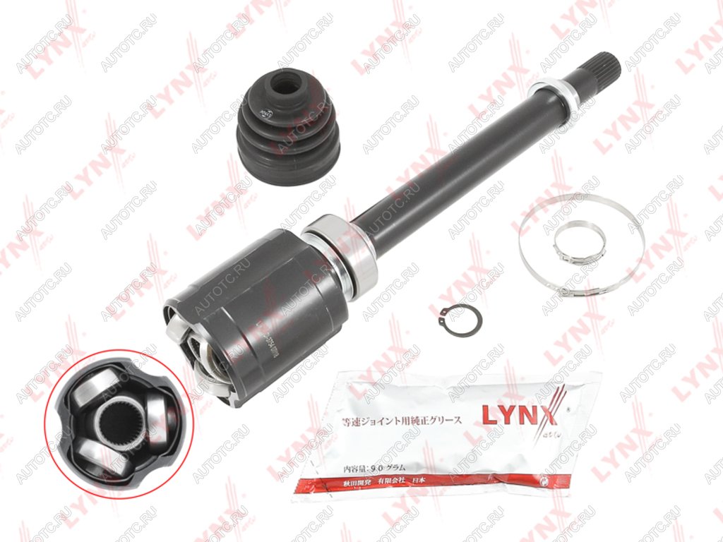 8 999 р. ШРУС внутренний NISSAN Qashqai (08-14) правый LYNX LYNX ci3754  с доставкой в г. Вологда