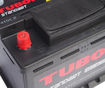 8 999 р. Аккумулятор TUBOR Standart 60Ач TUBOR 6ст60(1)  с доставкой в г. Вологда. Увеличить фотографию 2