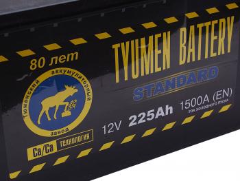 26 999 р. Аккумулятор TYUMEN BATTERY STANDART 225Ач обратная полярность TYMEN BATTERY 6ст225(3)  с доставкой в г. Вологда. Увеличить фотографию 2