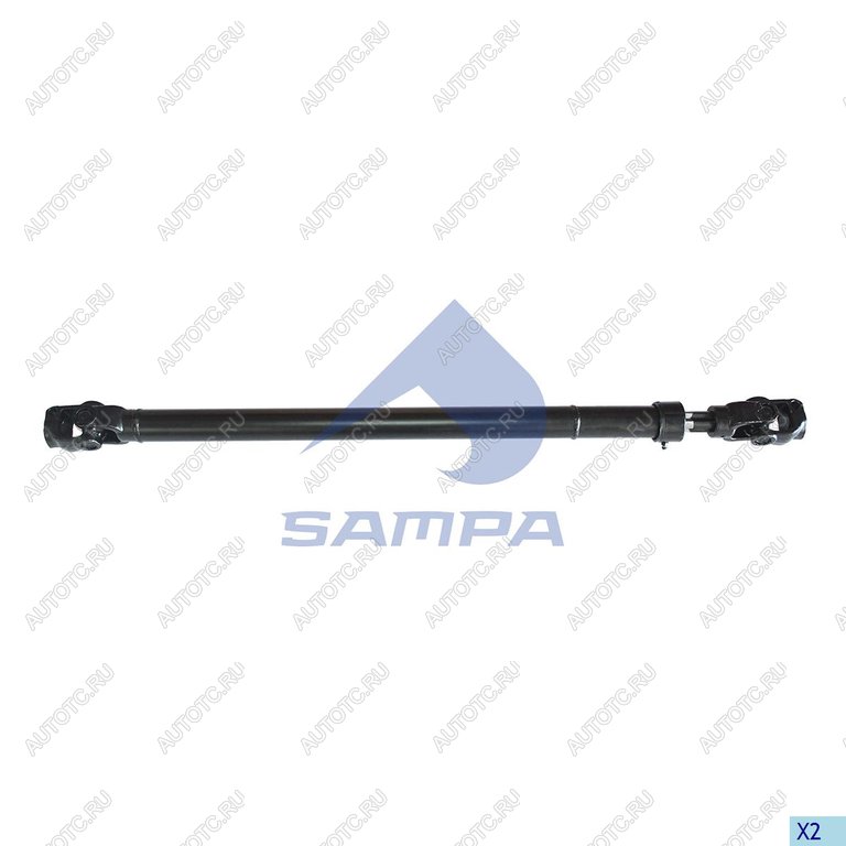 13 999 р. Вал карданный VOLVO FH12 колонки рулевой L=789мм SAMPA SAMPA 035.392  с доставкой в г. Вологда