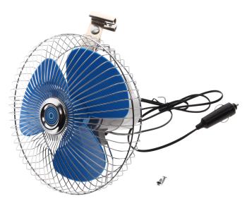 Вентилятор в салон 24V 8 (с решеткой металл) 21см SKYWAY SKYWAY s01901006